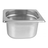 Cuba Gastronomica Gn 1 6x100mm 162x176mm Aço Inox E 0 7mm