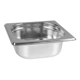 Cuba Gastronomica Gn 1 6x65mm 162x176mm Aço Inox E 0 7mm