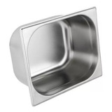 Cuba Gastronômica Inox Gn 1 2 X 100mm 1 Tampa Lisa