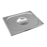 Cuba Gastronomica Inox Gn 1 2 X 150mm Com Tampa Brasinox