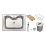Cuba Inox Morgana C acessorios Lixeira 5l Tramontina 69x49