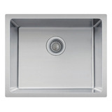 Cuba Inox Quadrada Escovada 50x40x20cm Sink Cor Escovado