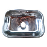 Cuba N1 46x30x17cm Aço Inox 430 Brilhante De Embutir