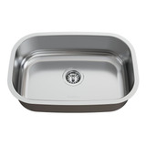 Cuba Para Cozinha Pia Inox N1 46x30x17cm Polida Com Wt
