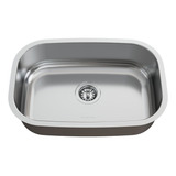 Cuba Para Cozinha Pia Inox N1 46x30x17cm Polida Com Wt