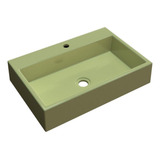 Cuba Pia De Apoio Retangular Florenza Verde Acqua