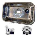 Cuba Pia De Cozinha N1 17 46x30x17cm Aço Inox 430