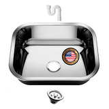 Cuba Pia Número 0 Cozinha Inox American Steel 40x34x14