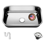 Cuba Pia Numero 2 Cozinha Inox American Steel 56x34x14