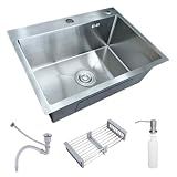 Cuba Pia Quadrada Cozinha Gourmet Com Acessórios 60x45 Cor Prata Aço Inox - Brinovar