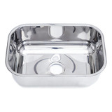 Cuba Prime No1 46x30x17cm Aço Inox 304 Alto Brilho