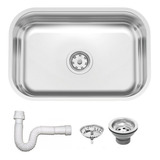 Cuba Retang Aço Inox 430 Acetin 47x30x14 Tramontina 94083507