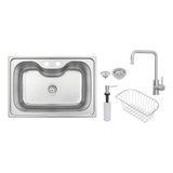 Cuba Sobrepor Morgana C Acessórios Inox Acetinad Tramontina