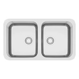 Cuba Tramontina Dora Dupla 77x45 Acetinado Cor Inox