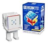 CuberShop Moyu RS3M V5 2023 Ball Core UV Coated 3x3 Speed Cube With Display Stand Stickerless RS3M 2023 3 By 3 Budget Cube Moyu RS3 M V5 MagLev Ball Core Magic Clothes Robot Shape Display Box 