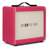 Cubo Amplificador De Guitarra Borne F60 Rosa 15w Bivolt Nf