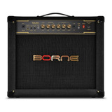 Cubo Amplificador Guitarra Borne Vorax 1050 50w Rms Preto