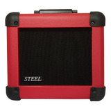 Cubo Amplificador Guitarra Steel 20 Gt 6 Pol 15w Rms Cor Vermelho