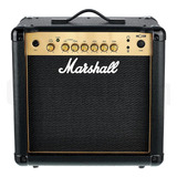 Cubo Amplificador P Guitarra Marshall Gold Mg15r 15 Watts