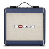 Cubo Amplificador Para Guitarra F60 15w Bivolt Azul Nf