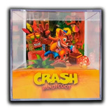 Cubo Diorama 3d Crash Bandicoot