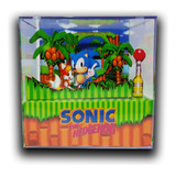 Cubo Diorama 3d Personalizado Sonic