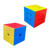 Cubo Interativo Fungame 2x2 E 3x3 Magico Cube Profissional