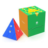 Cubo Mágico Gan Pyraminx M Enhanced Edition Uv +ges +brinde