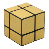Cubo Mágico Mirror Blocks Dourado 2x2
