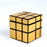 Cubo Mágico Mirror Blocks Espelhado Dourado