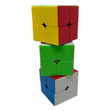 Cubo Mágico Profissional 2x2 Colorido Original