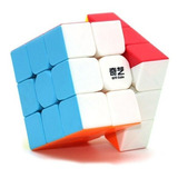 Cubo Mágico Profissional 3x3x3 Qiyi Warrior W brinde