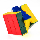 Cubo Mágico Profissional 3x3x3 Stickerless Rainbow Shengshou