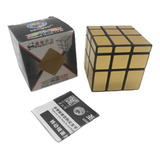 Cubo Mágico Profissional Mirror Blocks Dourado