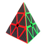 Cubo Mágico Pyraminx Pirâmide Triângulo Carbon Profissional