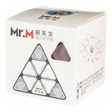 Cubo Magico Pyraminx Profissional Mr. M Magnético Colorido