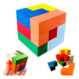 Cubo Para Montar Cubo Encaixe Quebra
