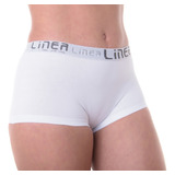 Cueca Boxer Feminina Algodão Shortinho 3 Peças