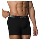 Cueca Boxer Sem Costura Microfibra Poliamida Box Selene
