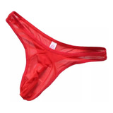 Cueca Calcinha Maculina Fio Dental Transp Glbt Gay