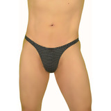 Cueca Fio Dental U2 T705 Unissex Dots Frontal Sem Costura Tr