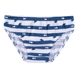 Cueca Infantil Menino Pimpolho 9 Unidades Slip Tamanho 4