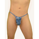Cueca Micro Fio Dental Trendnu String T658 Damage Pri Jeans