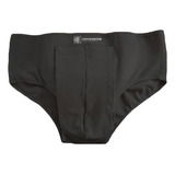 Cueca Para Hérnia Inguinal Dupla Preta Ortocenter