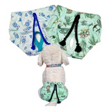 Cueca Pet 2 Peças Cães Gatos Roupa Cachorro Pequeno Porte
