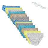 Cueca Slip Infantil Atacado Revenda 100 Algodão Kit 12 Uni 