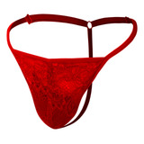 Cueca Slip Vermelha Masculina Calcinha Masculina Micro Fio