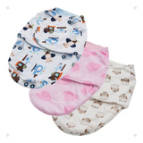 Cueiro Bebê Saco De Dormir Ajustável Swaddle Sherpa Carneiro