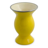 Cuia Cerâmica 300ml Cor Amarelo Ceraflame