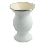 Cuia De Cerâmica Lisa Cor Branco Ceraflame Gourmet